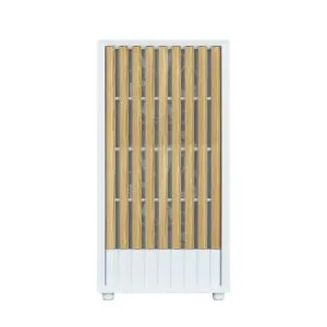 Zalman кутия Case mATX - P10 NAMU WHITE - Wood, USB-C