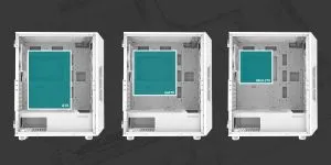 Zalman кутия Case ATX - i3 NEO ARGB White - Mesh, aRGB, Tempered Glass