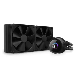 Охладител за процесор NZXT Kraken 240 Black - LCD Display