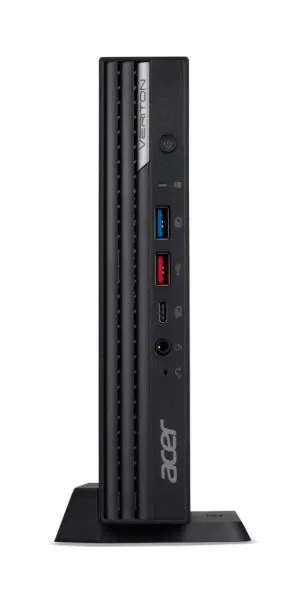 Настолен компютър Acer Veriton VN6720GT, Intel Core i5-13500T (up to 4.60GHz, 24MB), 16GB DDR5, 512GB SSD M.2, Intel UHD Graphics, GLAN&TPM, HDMI, KBD & Mouse, 65W AC adapter,1L form factor,Win 11 Pro, 3Y Warranty