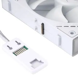Thermalright Комплект вентилатори Fan Pack 3-in-1 3x120mm - TL-M12QW x 3 - White, Infinity Mirror, Daisy-Chain, A-RGB