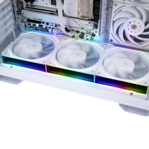 Thermalright Комплект вентилатори Fan Pack 3-in-1 3x120mm - TL-M12QRW x 3 - White, Reverse, Infinity Mirror, Daisy-Chain, A-RGB