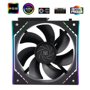 Thermalright Комплект вентилатори Fan Pack 3-in-1 3x120mm - TL-M12QR x 3 - Reverse, Infinity Mirror, Daisy-Chain, A-RGB