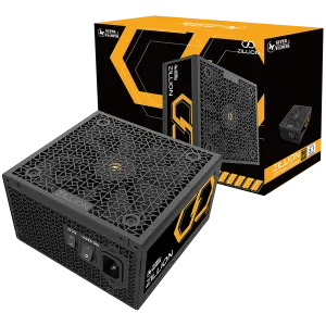 Super Flower Zillion FG Gold 1250W ATX 3.1, 80 Plus Gold, Fully Modular, Flat Black Cables, 120mm Fan, 140mmx150mmx86mm, 5 Year Warranty