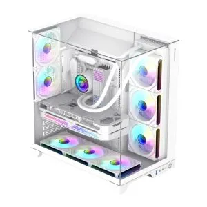 Gamemax Case ATX - Infinity Plus White