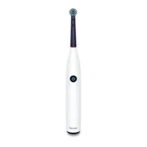 Електрическа четка за зъби Beurer TB 15 Electric toothbrush; 2 cleaning programs; 20days Battery life; 2-min timer; Oscillating, pulsating, brushing technology; Incl. charger, USB cable with adapter & CBH; white