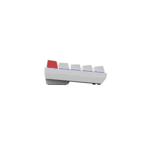Tastatură mecanică Marvo Gaming Saber 61 KG933G Albă - 61 de taste, Comutatoare roșii [Liniară]