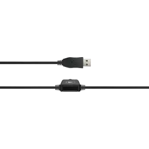 CANYON CHSU-1, căști de bază pentru PC cu microfon, mufă USB, plăcuțe din piele, lungime cablu plat 2,0 m, 160*60*160 mm, 0,13 kg, Negru;