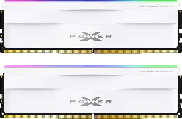 Памет Silicon Power XPOWER Zenith RGB White 32GB(2x16GB) UDIMM DDR5 6000MHz CL30