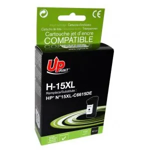 Ink cartridge UPRINT C6615DE HP, Black