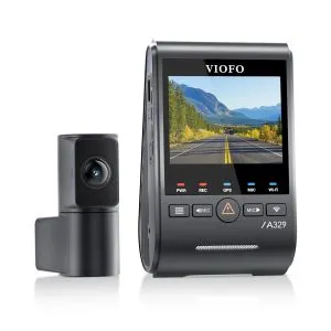 VIOFO Видеорегистратор Dash Cam A329S 2 Channel - 4K, HDR, Dual Sony STARVIS 2, GPS, Bluetooth, Wi-Fi 6