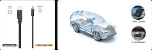 VIOFO Видеорегистратор Dash Cam A329S 2 Channel - 4K, HDR, Dual Sony STARVIS 2, GPS, Bluetooth, Wi-Fi 6