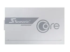 Seasonic PSU ATX 3.1 750W Gold, Full Modular, PCIe 5.1 - CORE GX-750 V2 White - SRP-CGX751-A5A32SF-WH