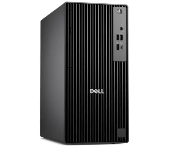 Настолен компютър Dell Pro Tower QCT1250, Intel Core Ultra 5 235 (13 TOPS NPU, 14 cores, up to 5.0GHz), 16GB: 1 x 16GB, DDR5, up to 5600 MT/s, 512GB SSD, Integrated Graphics, 8x DVD+/-RW, Bulgarian Keyboard&Mouse, 180W, Win 11 Pro, 3Y PS