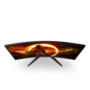 Monitor AOC C32G2ZE/BK, 31.5" Curved 1500R, VA, WLED, 1920x1080@240Hz, 4ms GtG, 1ms MPRT, 300cd/m2, 4000:1, DCR 80M:1, FreeSync, FlickerFree, Low Blue Light, Tilt, 2xHDMI, DP