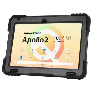 Carcasă robustă pentru tabletă Hannspree Apollo 2, 10,1", pentru Apollo 2, neagră