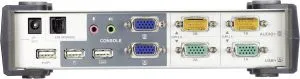 Comutator KVMP ATEN CS1742C-AT, 2 porturi, USB, VGA Dual Display, Audio