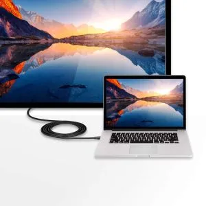 Convertor ATEN UC3238, USB-C tată - HDMI mamă, 4K, 2,7 m, negru