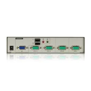 Comutator KVMP, ATEN CS74U, 4 porturi, USB, VGA, Audio