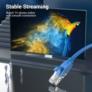 Cablu Vention LAN UTP Cat.6 Patch Cable - 5M Albastru - IBELJ