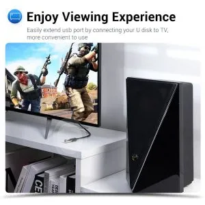 Vention USB 3.0  Extension AM / AF - 1.5M Black - CBHBG