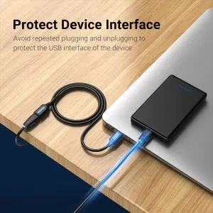 Vention USB 3.0  Extension AM / AF - 1.5M Black - CBHBG