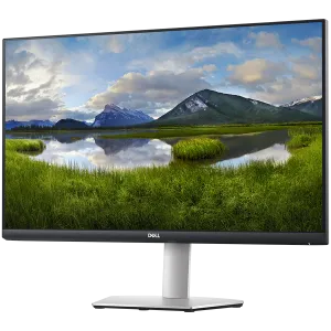 Monitor Dell LED S2722DC, 27", QHD 2560x1440, 16:9 75Hz, IPS anti-reflecție, fără pâlpâire, 350 cd/m2, 1000:1, 178°/178°, 4ms GtG, AMD FreeSync Premium, USB-2x HDMI C (DP/PD), 2x USB 3.2, ieșire audio, înclinare, pivotare, pivotare, reglare înălțime, 3 an