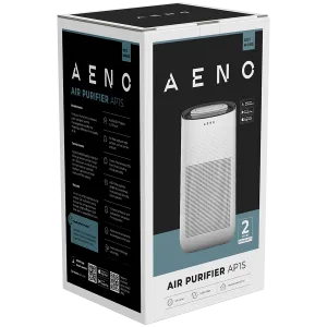 AENO Air Purifier AP1S, WiFi, UV lamp, CADR 450 m³/h, 60m2, carbon filter +Hepa H13