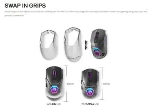 Marvo геймърска мишка FIT LITE Mouse, White