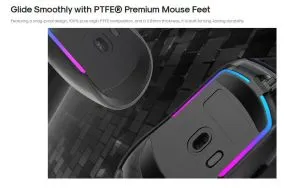 Marvo геймърска мишка FIT LITE Mouse, White