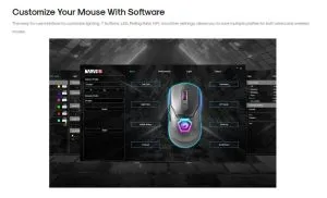 Marvo геймърска мишка FIT LITE Mouse, White