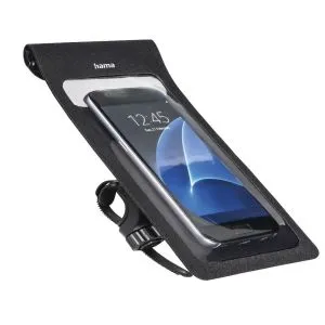 Geanta HAMA Slim, Pentru Bicicleta, Impermeabil, Neagra