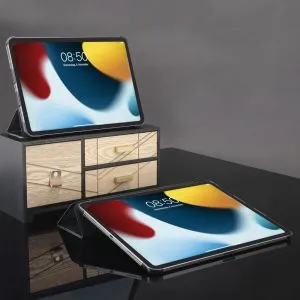 HAMA Husă pliabilă pentru tabletă, pentru Apple iPad mini 8,3" (a 6-a generație/2021), neagră