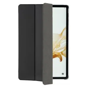 Husă HAMA Fold Clear pentru tabletă, pentru Samsung Galaxy Tab S7 FE/S7+/S8+ 12,4", Loc pentru stilou (S-pen), negru