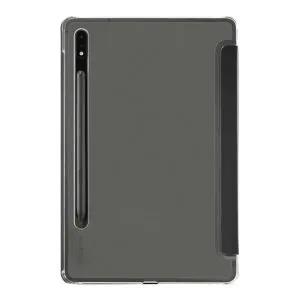 Husă HAMA Fold Clear pentru tabletă, pentru Samsung Galaxy Tab S7 FE/S7+/S8+ 12,4", Loc pentru stilou (S-pen), negru
