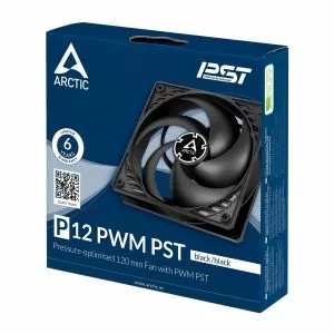 Arctic Fan 120mm P12 PWM PST black/black - 200-1800rpm - ACFAN00120A