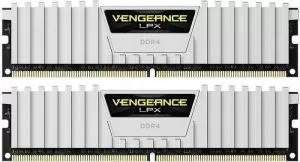 Памет Corsair Vengeance LPX White, 32GB(2x16GB), DDR4, 3200MHz, CMK32GX4M2E3200C16W