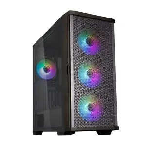 Zalman Case EATX - Z10 DUO - Mesh/Tempered Glass