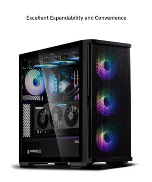 Zalman Case EATX - Z10 DUO - Mesh/Tempered Glass
