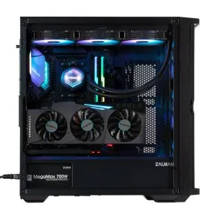 Zalman Case EATX - Z10 DUO - Mesh/Tempered Glass