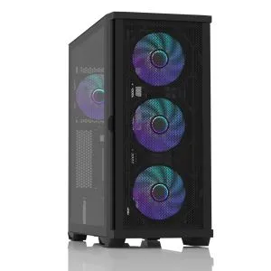 Zalman Case EATX - Z10 DUO - Mesh/Tempered Glass