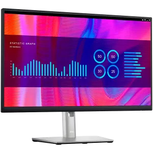Dell Monitor LED P2423DE, 23.8", QHD (2560 x 1440), 16:9 60Hz, IPS AG, ComfortView Plus, Mercury Free, 300 cd/m2, 1000:1, 178/178, 8ms/5ms, HDMI, 2xDP, USB-C hub, Height, Pivot, Swivel, Tilt adjustable, 3Y