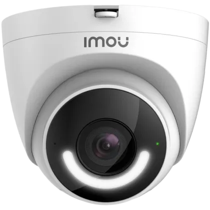 Imou Turret, cameră IP Wi-Fi de 2MP, CMOS progresiv 1/2,7", H.265/H.264, până la 25 fps; Zoom digital 16x, obiectiv de 2,8 mm, IR până la 30 m, FOV 114°, 1xRJ-45, micro SD de până la 256 GB, microfon și difuzor încorporate, reflector și sirenă de 110 dB, 