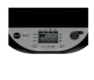 Aparat de paine Tefal PF251835, Pain & Tresors 1KG NR/MET, 22 programe automate, 610-700 W, negru