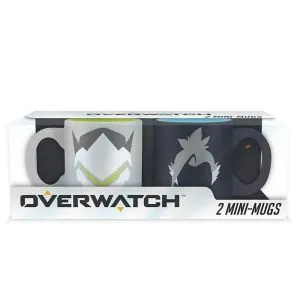 ABYSTYLE OVERWATCH 2 Espresso Mugs Hanzo and Genji Set