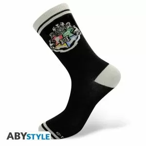 ABYSTYLE HARRY POTTER Socks Black & Grey Hogwarts