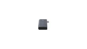 Adaptor multiport Rapoo UCM-2003, 7 în 2, USB-A, USB-C, HDMI, SD/MicroSD, negru