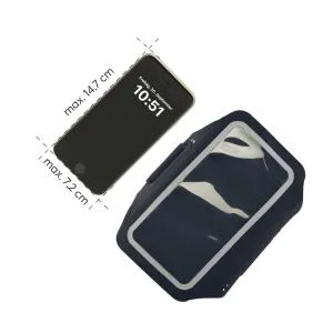 Husă sport de mână HAMA Finest Sports, Pentru telefoane XL, Negru