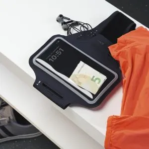 Husă sport de mână HAMA Finest Sports, Pentru telefoane XL, Negru