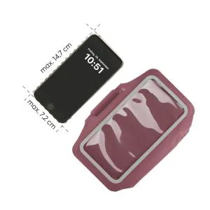 Hama "Finest Sports" Sports Wrist Strap for Mobile Phones, Water-Repellent, XL, rose